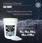 Pail - Calcium Chloride Pellets For Ice Melt - Fast-acting   Safe On Surfaces   