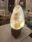 Himalayan Salt Lamp  7 Inches Tall  3 Pounds  Led Light Included 