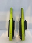Motorola Talkabout 2-way Walkie Talkies Radios Pair Black green