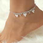 Ankle Bracelet Women Anklet Foot Jewelry Chain Beach Fashion Simple Gift Silver