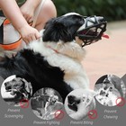 Dog Muzzle Soft Basket Muzzle For Medium Large Sized Dog