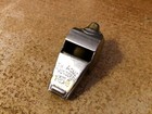 Vintage The Acme Thunderer Whistle With Cork Ball Made In England