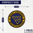 West Virginia Mountaineers Ncaa Team Logo Iron On Patch-sew Patch-embroidered