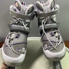 Rollerblade Spark 80 W Comp Womens Inline Skates Purple gray white Sz  7 Nwb