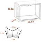 Football Display Case  Acrylic Football Display Case  Football Holder Case Wi   
