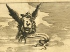 Brazil Fluvius Grandis 1673 Arnold Montanus Large Antique View 17th Century