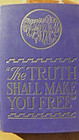 Vintage 1943  the Truth Shall Make You Free  Watchtower Book W study Booklet