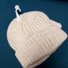 Nwt Bearpaw Cream brown Chunky Knit Hat   Mittens Set Sz 12-24m