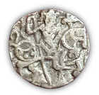 Medieval India Samanta Deva  850-1000 Ad  Silver Jital Kabul Shahi Ohind