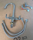 T s B-0300 Double Pantry Faucet - Silver