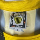 Topper Deportivo Tachira F c  Soccer Jersey Mens Large Yellow Black Stripe Pepsi