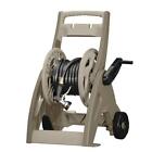 175 Ft Hose Mobile Hose Storage Cart Water Hose Pipe Reel Holder Stand Garden