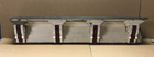 Antique Shabby White 55  Wood Porch Corbel Country Shelf Chic Old Vtg  717-26b