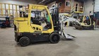 15 500 Pound Hyster Model S155ft Forklift With 84  Cascade Paper Roll Clamp