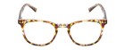 Prive Revaux Show Off Womens Round Reading Glasses Toffee Orange Brown Tort 49mm