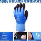 Insulated Work Gloves 1000v High Voltage Resistant Electrician Gloves Waterproof