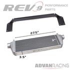 Rev9 Front Mount Intercooler Fmic W  Bost Pipings For Subaru Wrx 2015-21