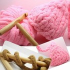 Chunky Wool Yarn Soft Bulky Knitting Wool Roving Yarn Crochet Diy Scarf Blanket