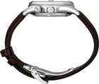 Seiko Prospex Alpinist Mechanical 39 5mm Green Dial Leather Band Watch Spb507