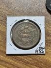 1850 Braided Hair Large Cent Nice Fn Fine U s  1c Type Coin  raw14786 