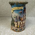 Disneyland Hand Carved 9    Gunter Kerzen Eternal Candle Hand Painted West Germany