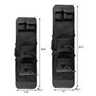 39  47  Tactical Carbine Rifle Range Gun Case Double Padded Backpack Molle Bag