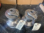Pair Barient 24 Chrome Bronze Self-tailing Two-speed Sailing Winches W207 A b