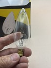 25 Halco Bulbs 40 Watt Crystal Clear Light Bulbs W candelabra Base