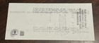 Sam Snead Signed Check Bas  
