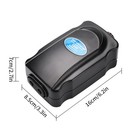 100 Gallon  10w Adjustable Silent Oxygen Air Pump For Aquarium Fish Tank 40 Inch