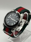 Gucci Dive Ya136206 Men s Watch - Red green