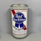 Vtg Nos Pabst Blue Ribbon 1 2 Can Wall Lighted Bar Beer Sign Advertising 12x23 