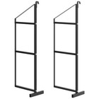 2 4 Pack Cargo Shipping Container Shelving Shelf Brackets Universal Fitment