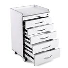 Medical Dental Trolley Carts Mobile Cart Instrument With 5 Drawers 360   Wheels