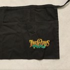 Two Rows Restaurant Brewery Server Waitress Tie Waist Apron  Logo - Black