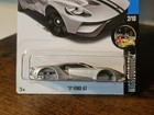 Hot Wheels 2 10 Nightburnerz    17 Ford Gt Silver Error No Base Or Wheels Vhtf