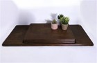 Singer Wood Table Top  Treadle Sewing Machine Base  Cabinet Part Vintage S  