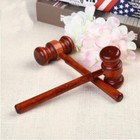 Crafted Court Hammer Gavel Handmade Wooden Auction Lawyer Judge Hammer Jian