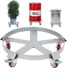 55-gallon Drum Garbage Can Dolly Barrel Dolly Cart Drum Caddy With Caster Wheels
