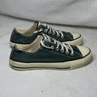 Converse Vintage 80s 90s Made In Usa Green Chuck Taylor Low Vintage Sz 6 5