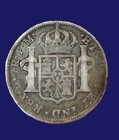 1788 Mexico 4 Reales   Colonial Silver Coin   Charles Iii   Nice Original Toning