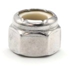18-8 Stainless Steel Waxed Nylon Insert Lock Nuts Waxed Nylocs - Size  4 To 1 