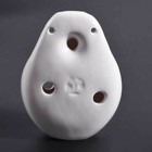 6 Hole Ocarina Alto C Ac Key Ceramic Flute Beginner Folk Wind Instrument