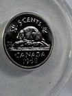 1963 Canada 5 Cents Proof Like Graded Ms 68 By Anacs