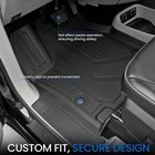 Floor Mats Set For Chrysler Pacifica 2017-2025 2026 7 8 Seats only Gas   Fit    