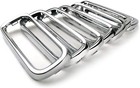 7pcs Front Grille Insert Ring Oe Clip In Grill Cover Trim Kit Fit Jeep Renegade
