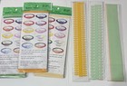 Quilling Paper Lot Of 6 Mixed Colors - Craft Flowers- As Pictured
