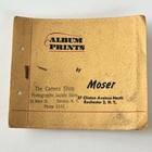 Vintage B w Snapshot Photograph Adorable Boy Dog Baseball Football Batavia Ny