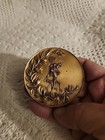 1969 American Museum Of Natural History Medallic Art Bronze Medal Paperweight