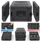 Rack Mount 6u Stackable Flight Case Ata Road Case Cable Trunk For Pro Audio Dj